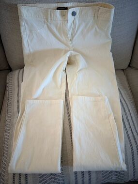 J McLaughlin | Cream Straight-Leg Pants